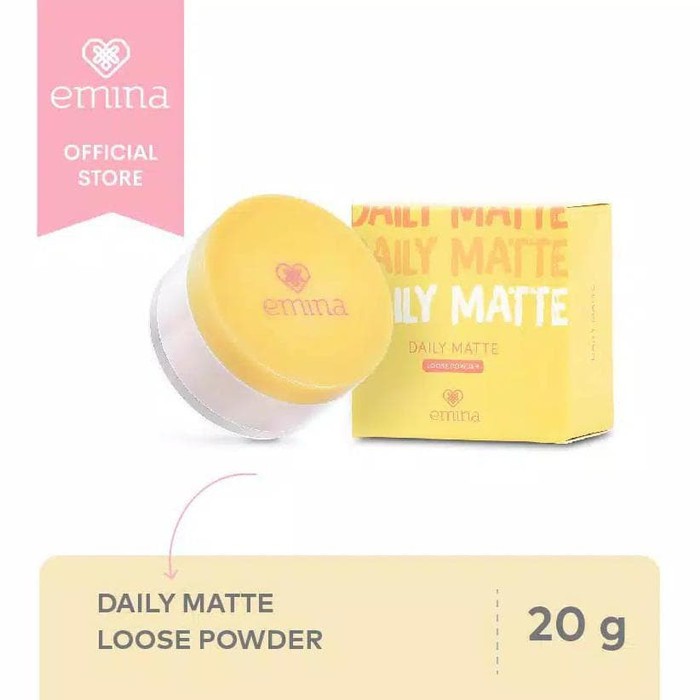 Emina Daily Matte Loose Powder 20g (100% Original)