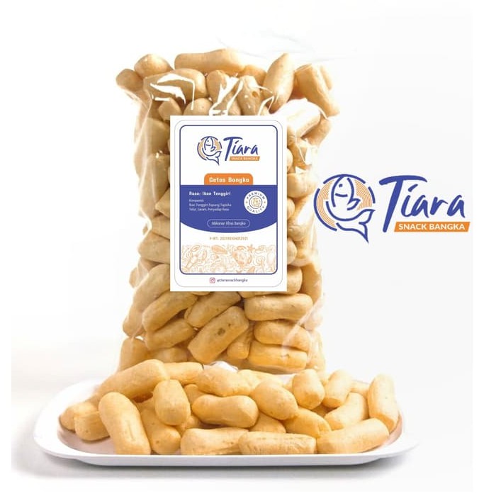 

Kerupuk Getas Ikan Tenggiri 250 GramAsli Bangka by Tiara Snack Bangka