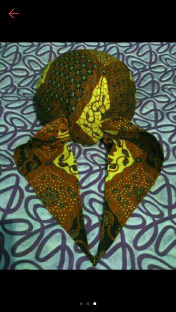 Blangkon Anak Solo Sliwir Motif Batik