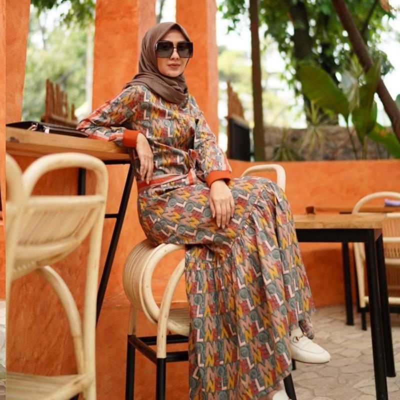 [MONEL] RETRO SUMMER DRESS amarabilqis_2