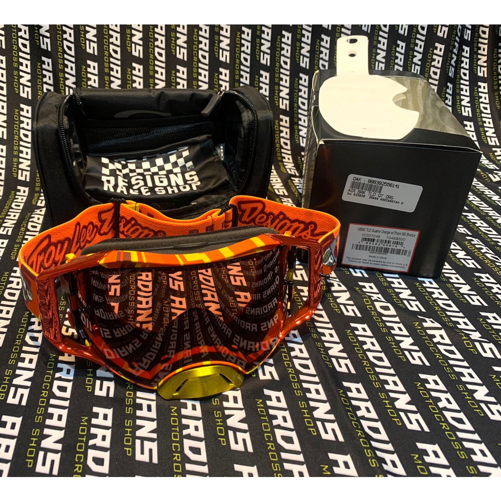 OAKLEY GOGGLE - AIRBRAKE MX PRIZM LENS - KACAMATA - TRAIL ENDURO CROSS TRABAS BALAP GRASSTRACK