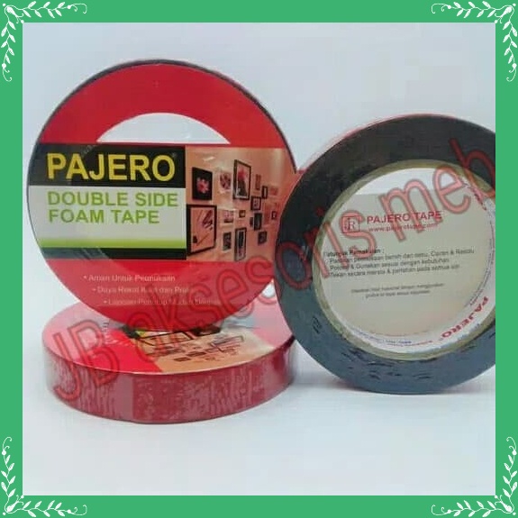 

SOLASI DOBEL TAPE BUSA GABUS SPOON / ISOLASI DOUBLE TAPE FOAM PAJERO