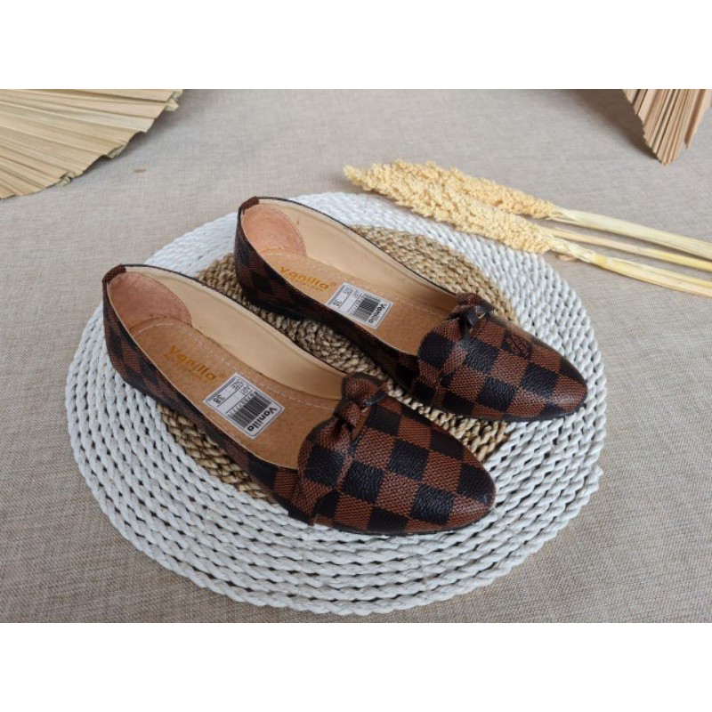 ABBUSHOES Bm 85-sepatu platshoes wanita