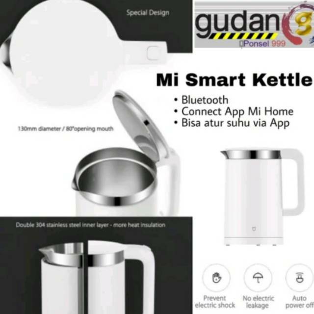 MIJIA ELECTRIC KETTLE - SMART KETTLE - TEKO LISTRIK