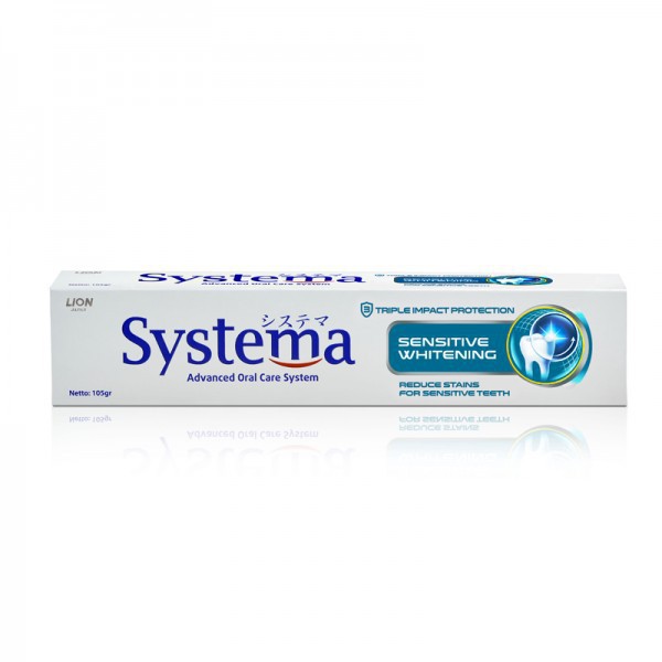 SYSTEMA TOOTHPASTE SENSITIVE WHITENING 105GR