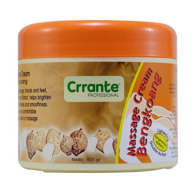 500 Gram Crrante Massage Cream Bengkoang / Massage Cream