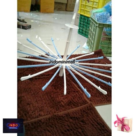 JEMURAN BAJU PUTAR GANTUNG / GANTUNGAN BAJU BAYI 20 STICK SHL1301