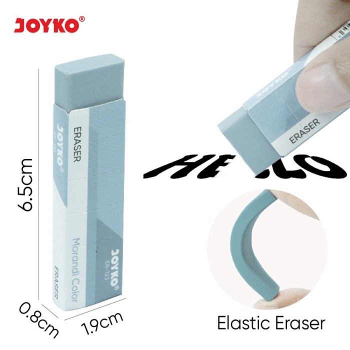 

Promo Bulan Ini Penghapus Eraser Joyko Er-123 Morandi Color / Pak Isi 30Bh Berkualitas