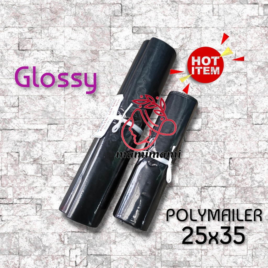 

Plastik Polymailer Hitam 25x35 - Bungkus Polimailer Packing Online Amplop Olshop