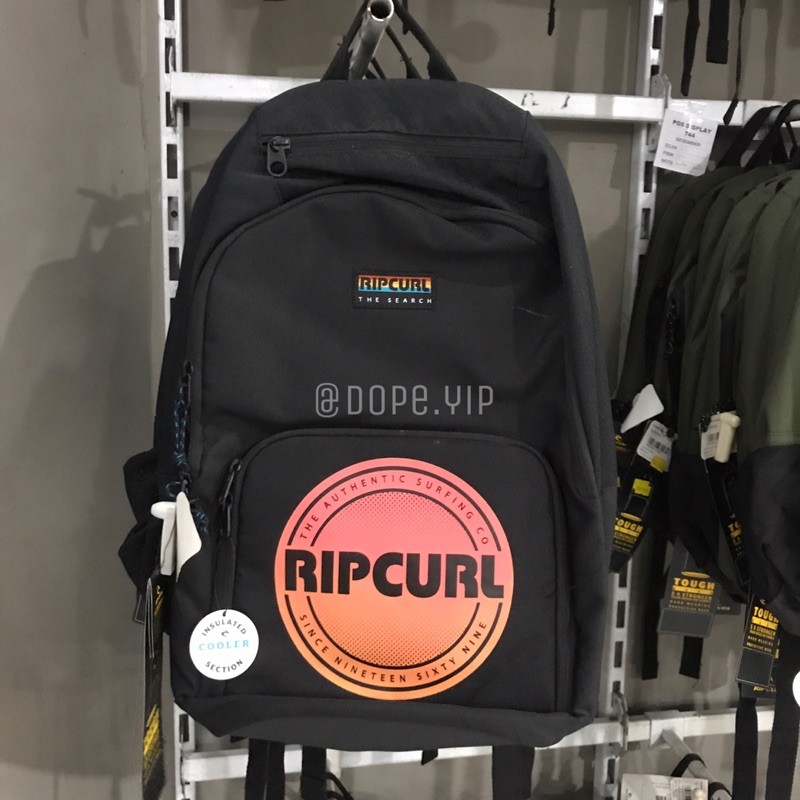 tas punggung ripcurl pria original with slot laptop