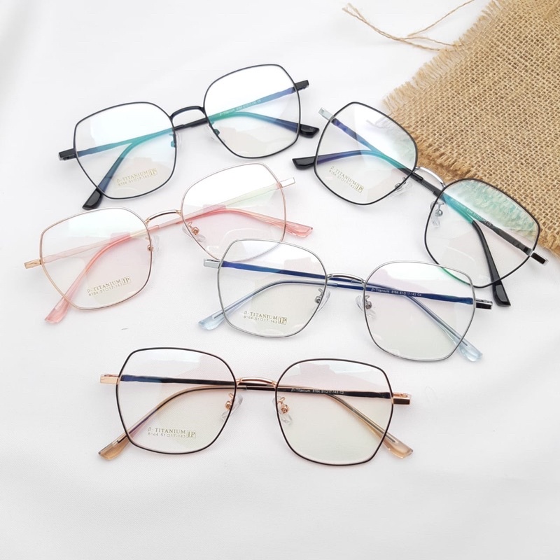 Kacamata Frame Kaca Mata Pria dan Wanita 8164
