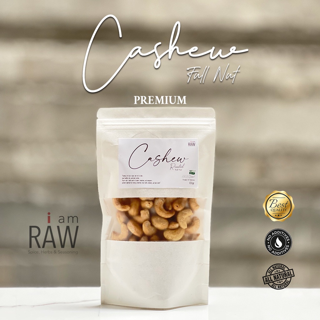 

I AM RAW KACANG MEDE OVEN UTUH 100gr | MEDE PANGGANG ORIGINAL 100gr