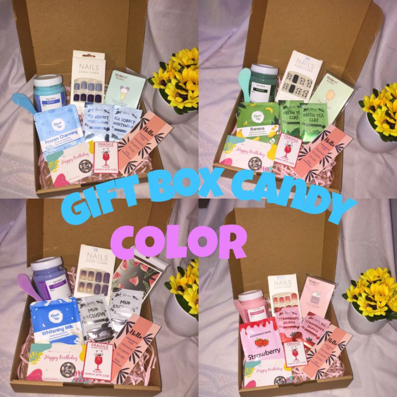 Giftbox wanita / hampers skincare murah /  hadiah ultah cewek