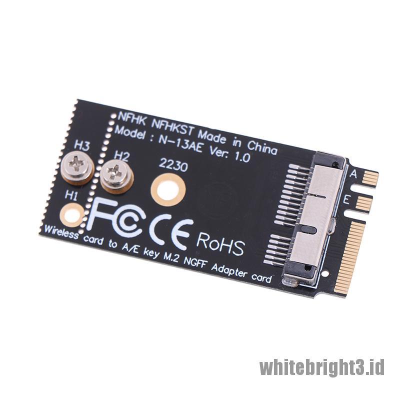 &lt; White3 &gt; BCM94360CS2 BCM943224Pciebt2 Modul Kartu wireless WIFI 12 + 6 Pin Ke NGFF