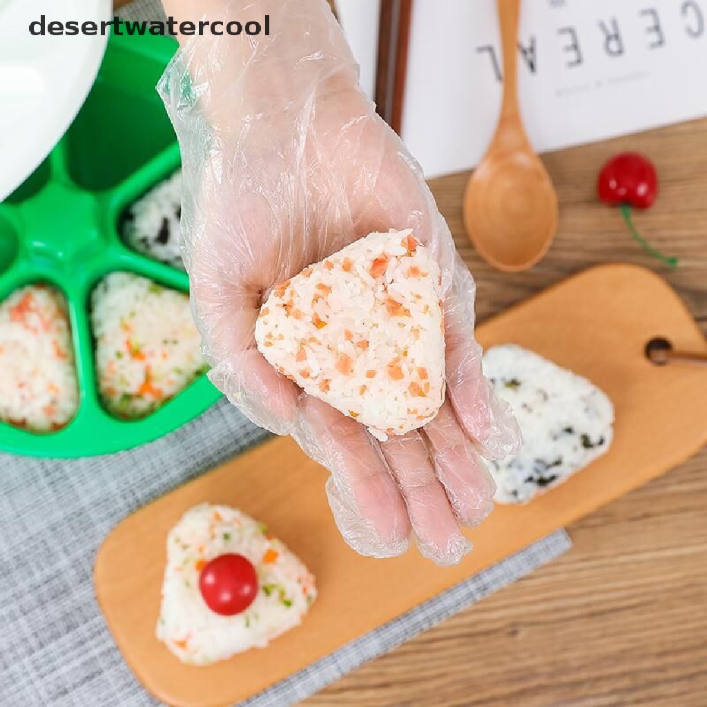 Deid Cetakan Sushi / Onigiri / Nasi / Bento Bentuk Segitiga DIY