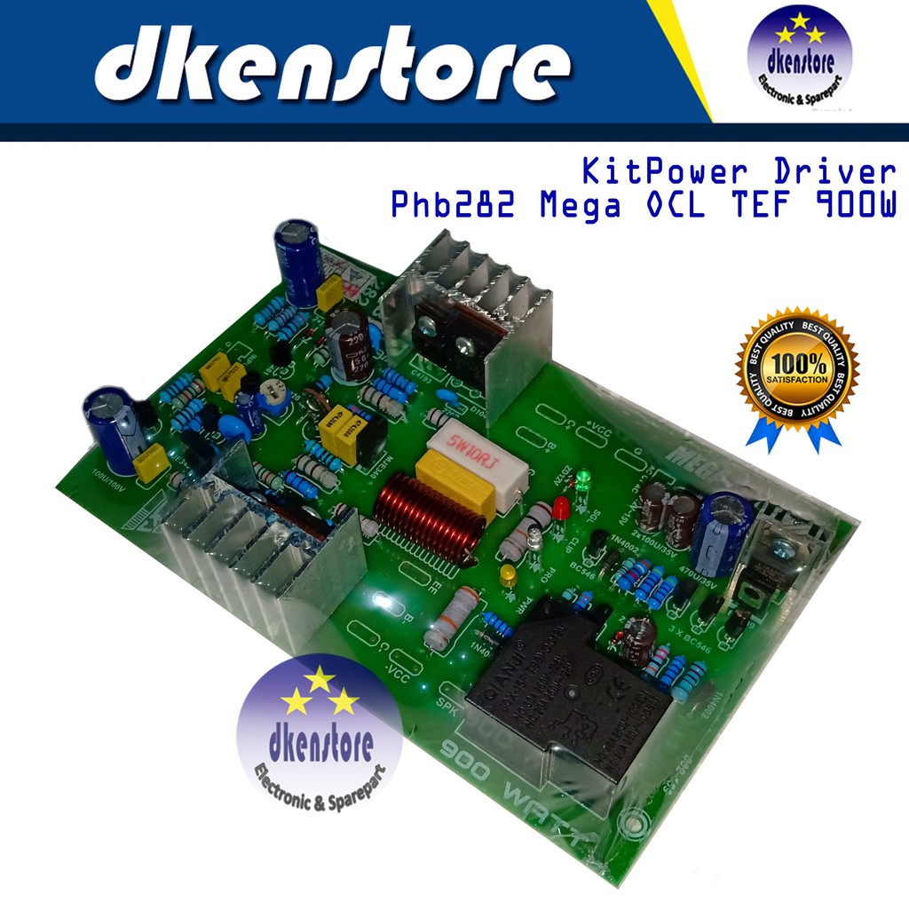 Kit Mega OCL TEF PHB282 Mono 900W Driver