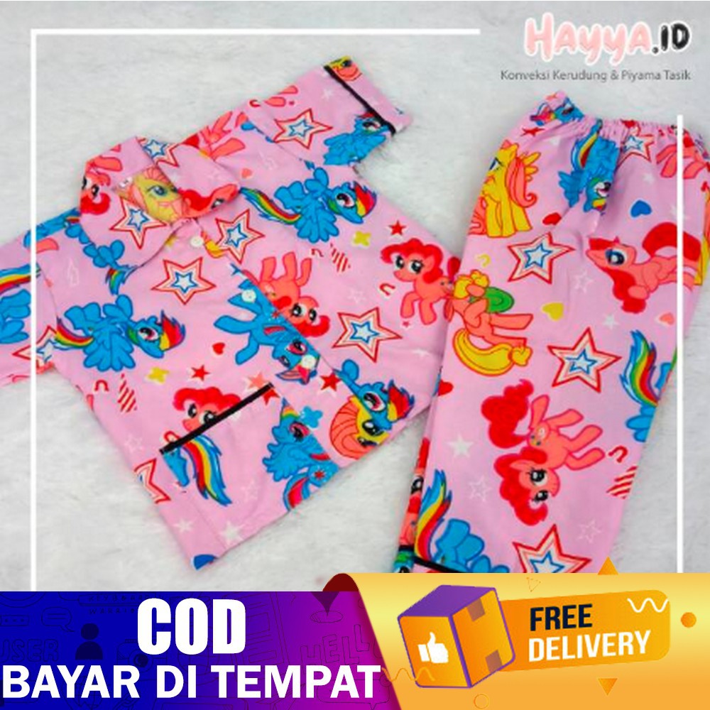 PROMO PIYAMA ANAK KUDA PONI PREMIUM QUALITY