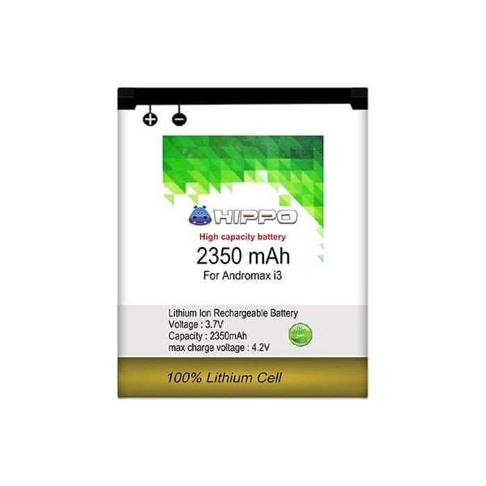 Hippo Baterai Andromax i3 2350 mAh Garansi Resmi