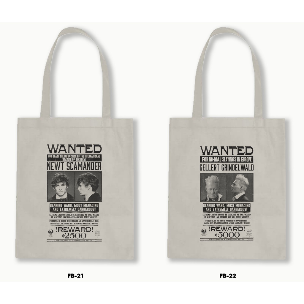 TOTE BAG BLACU - FANTASTIC BEASTS 2