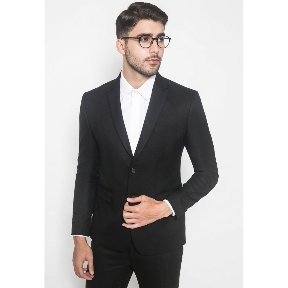 Johnwin - Jas - Blazer - Hitam - Slim Fit - FSU.958.241.110.C