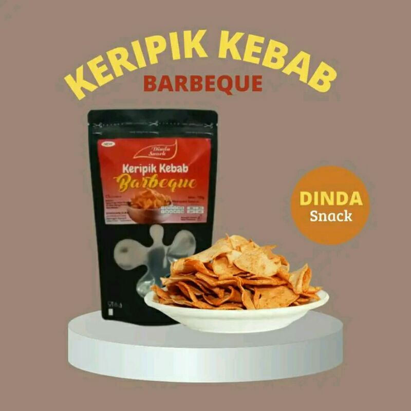 

DINDA Keripik KEBAB BARBEQUE 100g