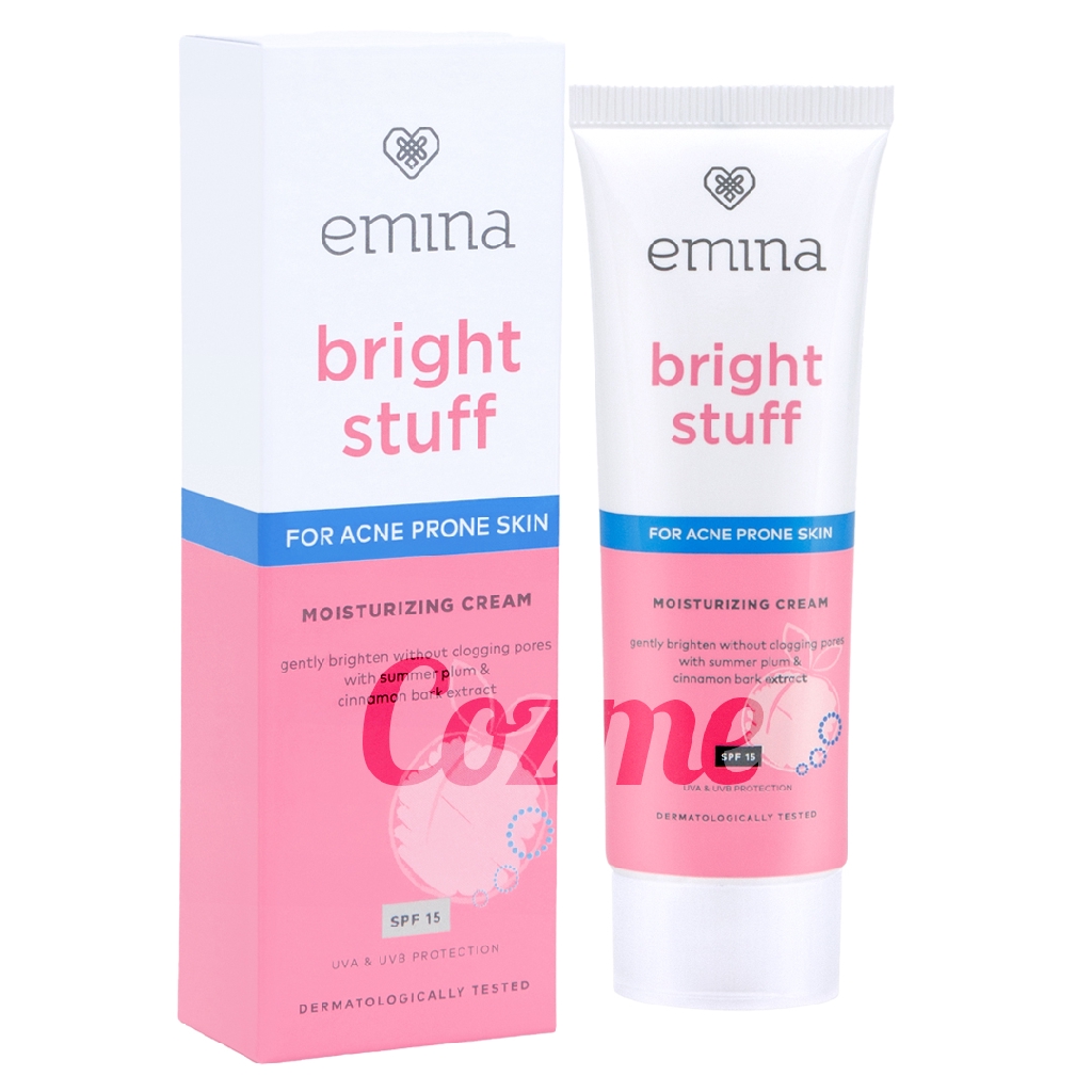 Cara Pakai Emina Bright Stuff Moisturizing Cream