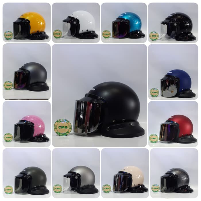 HELM CARGLOSS KACA DATAR