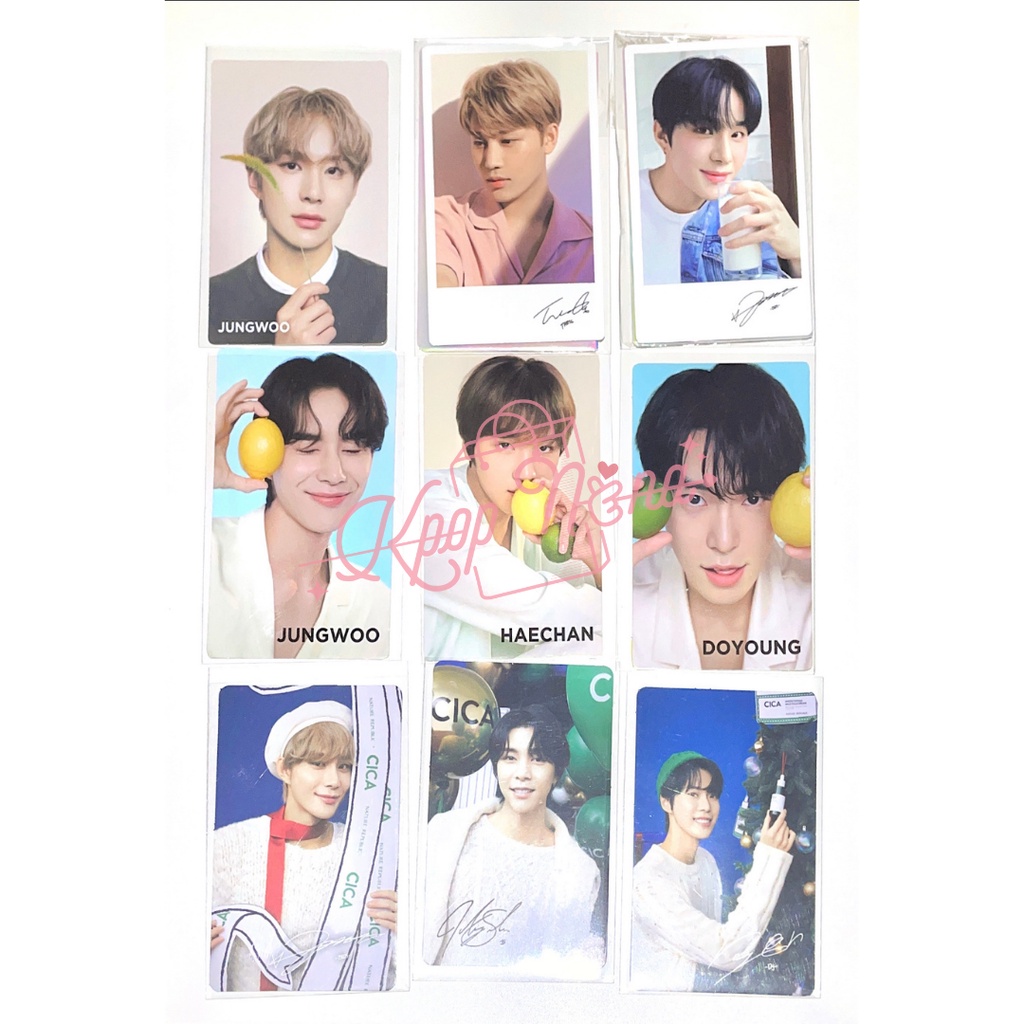 PC Natrep NCT 127 INA Winter Wonderland, Fresh Boys, Polaroid, Clear