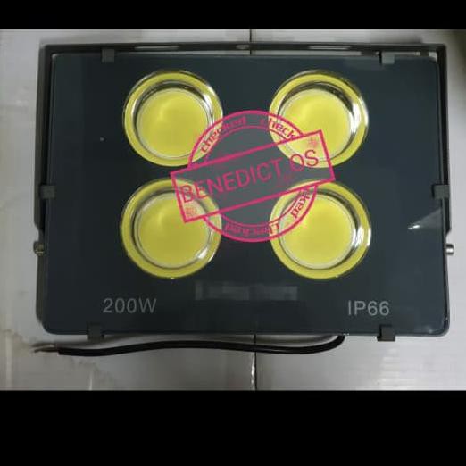 Lampu Sorot Cob Tembak Floodlight Led 200W 200Watt Bebeshopjkt