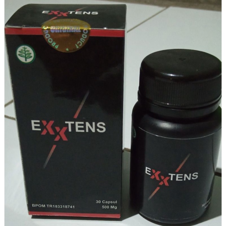Exxtens obat herbal jamu pria asli bpom 30 kapsul // Promo Terlaris