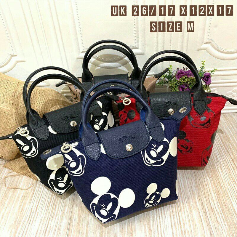 TAS SELEMPANG LC DISNEY MICKEY TOTE BAG SIZE M