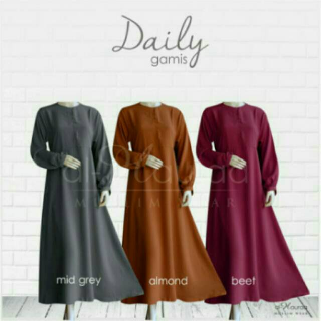 Gamis Daily by Alhauraa