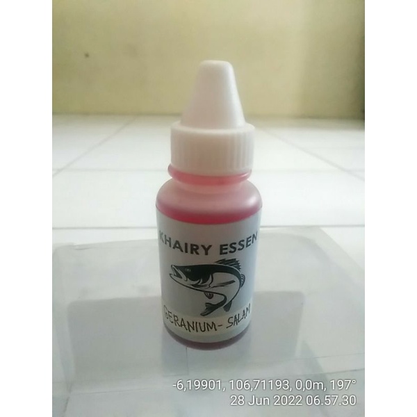 Jual Essen Oplosan Ikan Mas Geranium Salam 30 Ml Shopee Indonesia