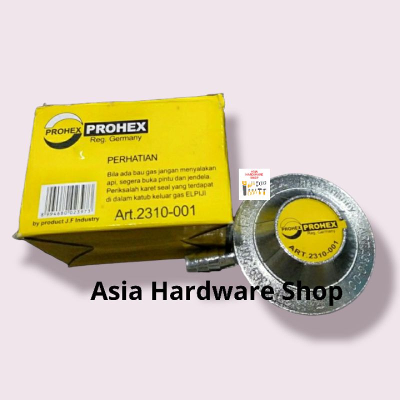 Regulator Gas LPG HASSTON PROHEX Kepala Gas Regulator SNI