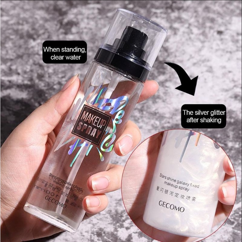Setting spray Makeup Setting Spray Seting spray make up tahan lama Ulti-Matte Oil Control Setting Spray 100ml Spray make up untuk tahan lama Oil control and hydration Luxcrime setting spray Makeup setting spray with glitter
