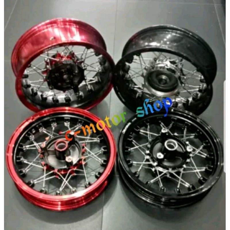 Sepaket Velg Velk Jari Jari Nmax Ring 14 Set Tromol Nui Nmax