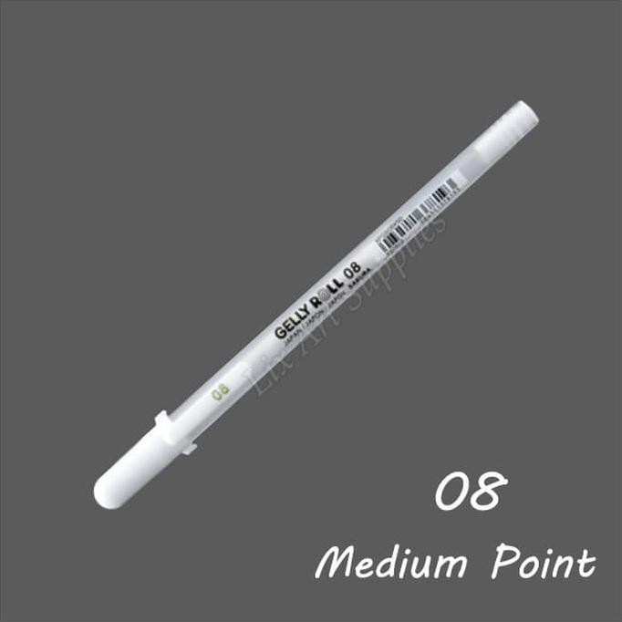 

HOT SALE Sakura Gelly Roll Ink Pen White 0.4mm (Gel Ink Pen) Terjamin