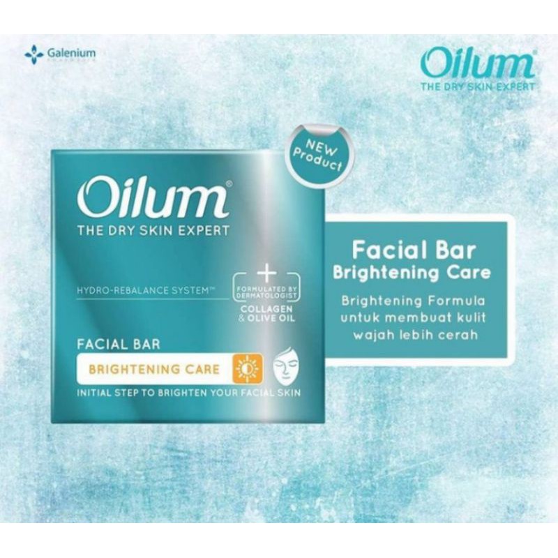 (Sabun Colagen) Oilum Brightening care Facial Bar / sabun muka