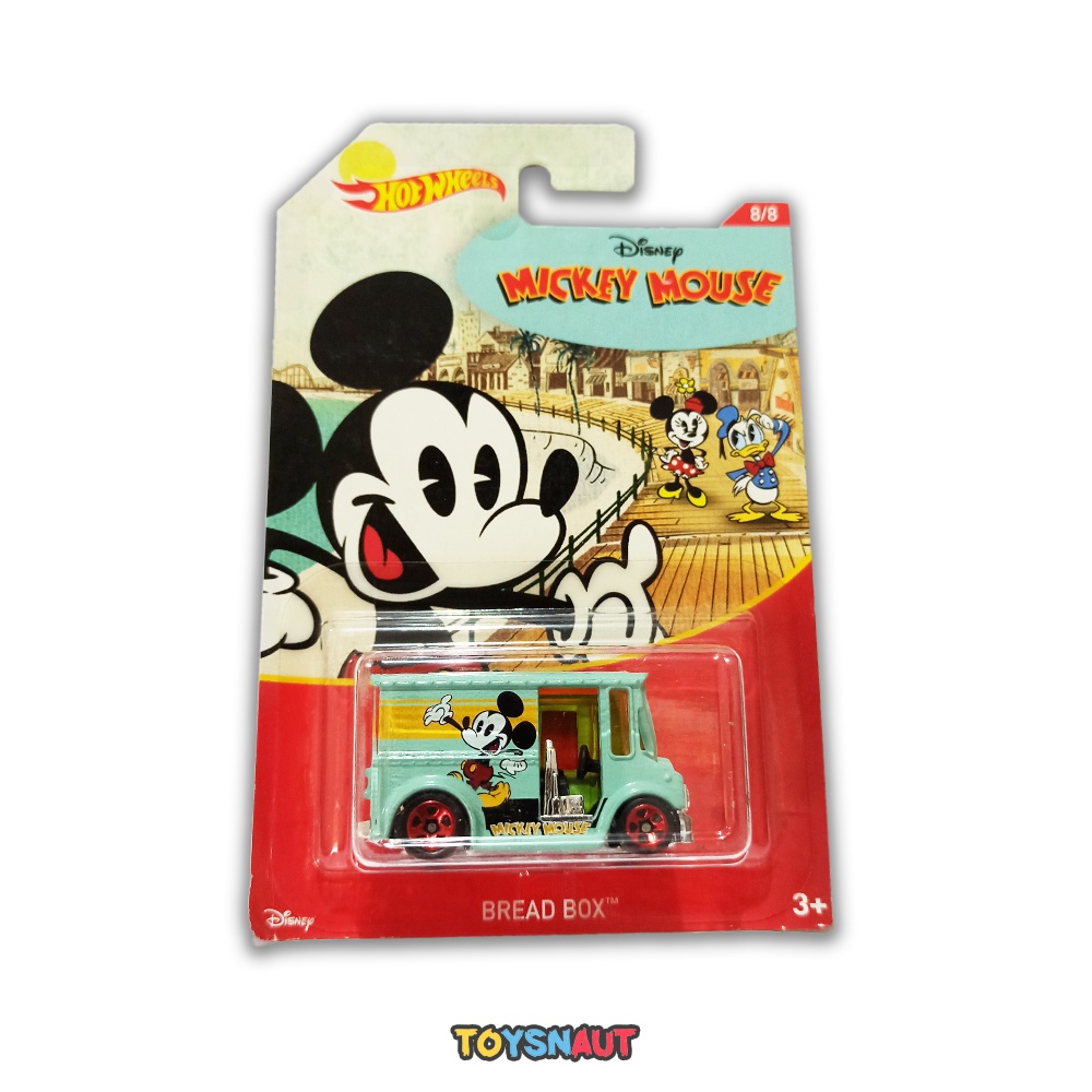 HW HotWheels Bread Box Disney Mickey Mouse Biru 2018 Diecast Cars