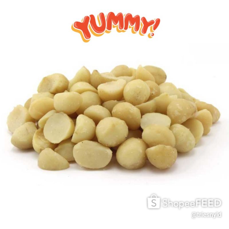 

KACANG MAKADAMIA KUPAS MENTAH 500 GR