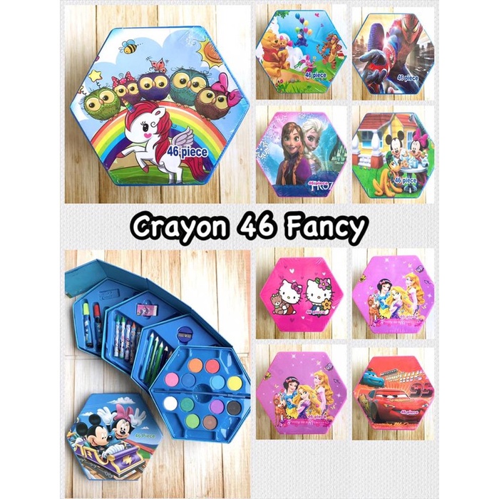

[CALLISTA] Crayon Box Set 46 Pcs