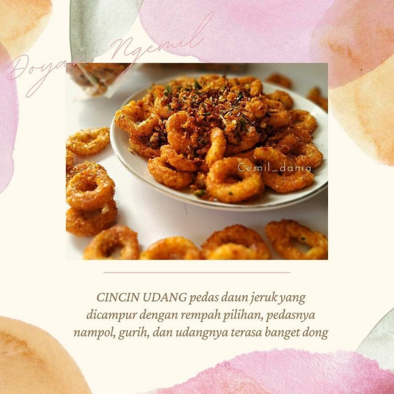 

-DANIA- CINCIN UDANG PEDAS DAUN JERUK