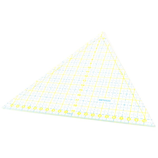 

Penggaris Jahit - Penggaris Quilting dan Patchwork Segitiga Sama Sisi MT-6020