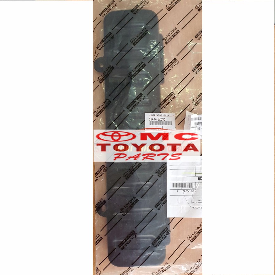 Tutup Cover Deck Dek Bawah Mesin Engine Kiri Grand Avanza Xenia 51474-BZ030