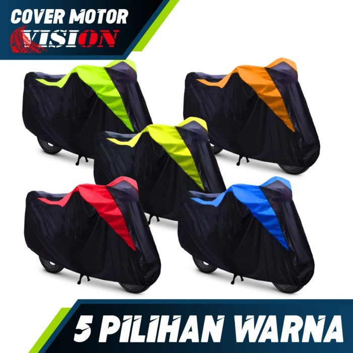 Sarung Motor MIO Antiair Vision / Cover Selimut Penutup Sarung Mantel Motor Vision