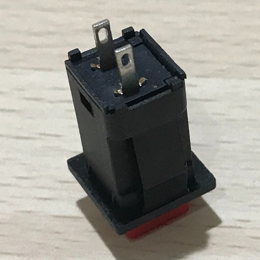 SWITCH PUSH BUTTON SAKLAR ON OFF 2 PIN KOTAK 3A 125V 1A 250V DS-429