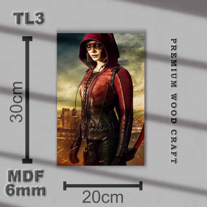 Poster The Arrow Wall Decor - Hiasan Dinding Movie - Pajangan Dinding