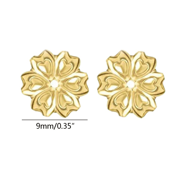 SIY  Earring Stoppers for Studs Earring Lifters Backs Enables Earring To Rest On Ear Earring Lifters Backs Lightweight