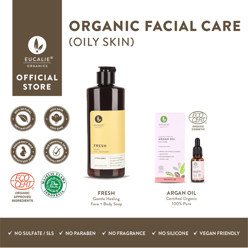 Eucalie Paket Oily Skin (Face)