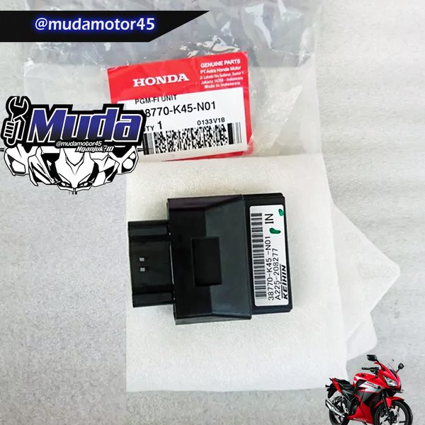 PGM-FI UNIT 38770-K45-N01 ECU ECM CBR150R LOKAL K45A NON LED 38770K45N01 CBR 150 CDI ORI AHM